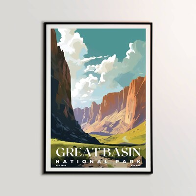 Great Basin National Park Poster, Travel Art, Office Poster, Home Decor | S3 - image2